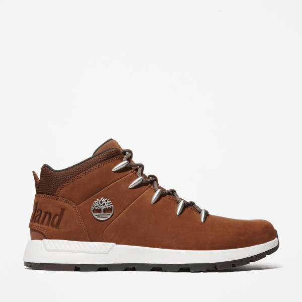 Timberland - Halbhoher Sprint Trekker Sneaker für Herren in Hellbraun, Herren, Braun, Größe: 47.5 von Timberland
