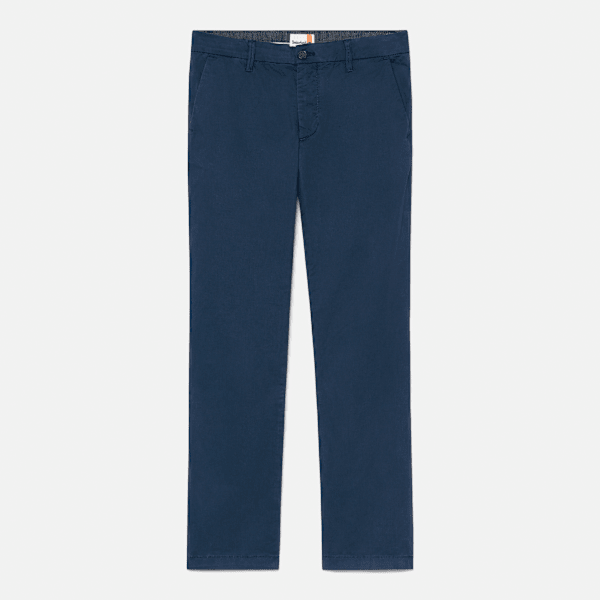 Timberland - Claremont Chinohose aus Twill mit geradem Bein für Herren in Dunkelblau, Herren, Blau, Größe: 34 von Timberland