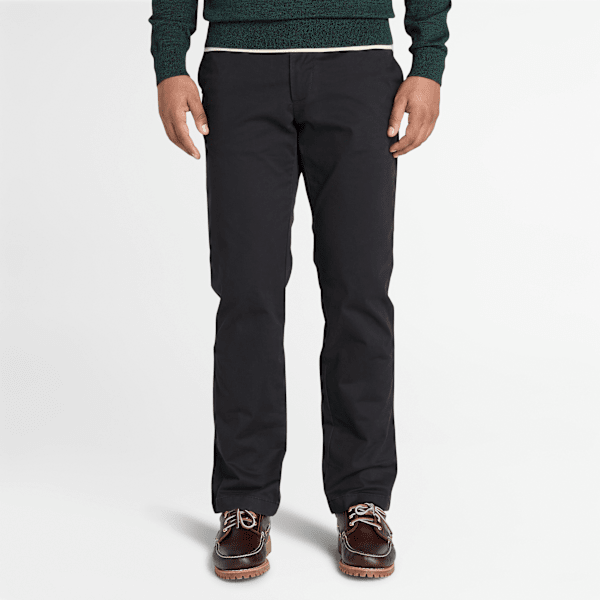 Timberland - Claremont Chinohose (Straight) aus Twill für Herren in Schwarz, Herren, Schwarz, Größe: 32 von Timberland