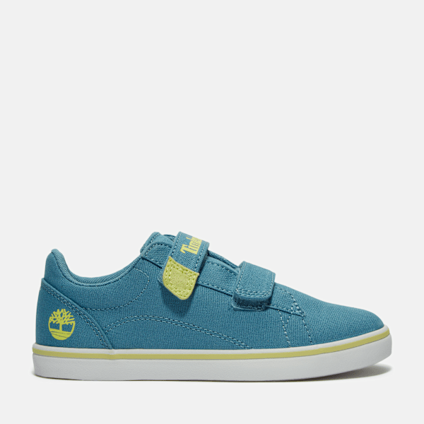 Timberland - Stone Jump Low-Top-Sneaker mit Klettverschluss für kleinkinder in Blau, Blau, Größe: 23 von Timberland