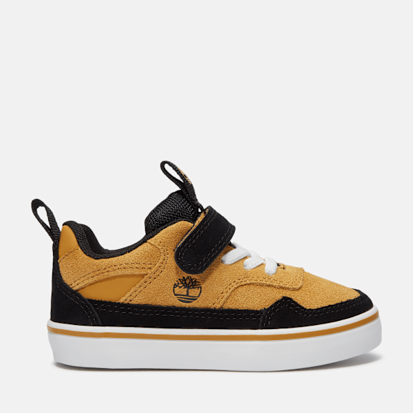 Timberland - Stone Jump Sneaker mit Klettverschluss für Kleinkinder in Gelb, Gelb, Größe: 27 von Timberland
