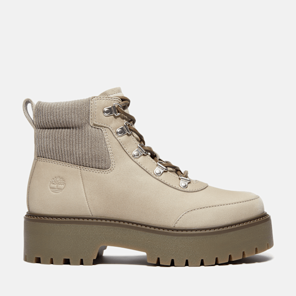 Timberland - Stone Street Boot zum Wandern mit Plateausohle für Damen in Grau, Frau, Grau, Größe: 39.5 von Timberland