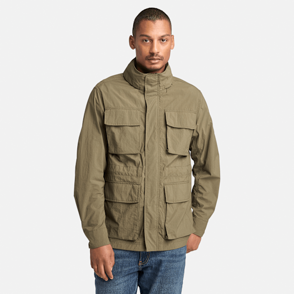 Timberland - Strapazierfähige, wasserabweisende Abington Feldjacke für Herren in Grün, Mann, Grün, Größe: XXL Timberland - Strapazierfähige, wasserabweisende Abington Feldjacke für Herren in Grün, Mann, Grün, Größe: XXL von Timberland
