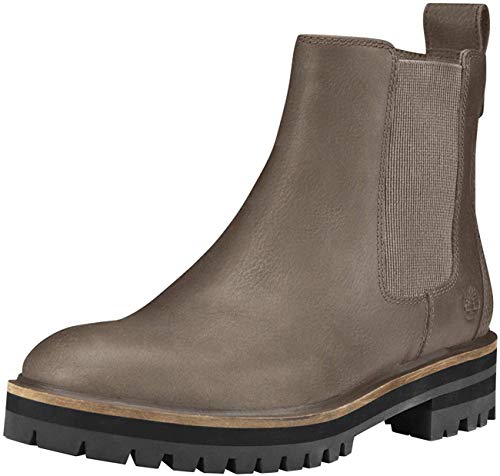 Timberland TB0A29AH9291 LONDON SQ CHELSEA - Damen Schuhe Stiefel - taupe-gray, Größe:41.5 EU von Timberland