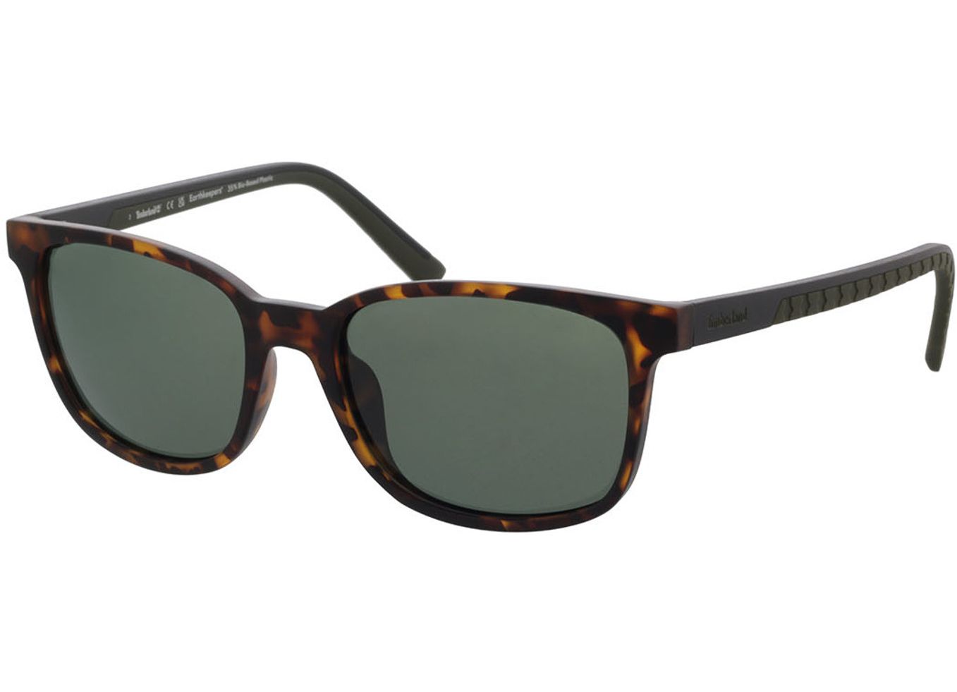 Timberland TB9243 52R 56-18 Sonnenbrille ohne Sehstärke, Herren, Vollrand, Eckig von Timberland