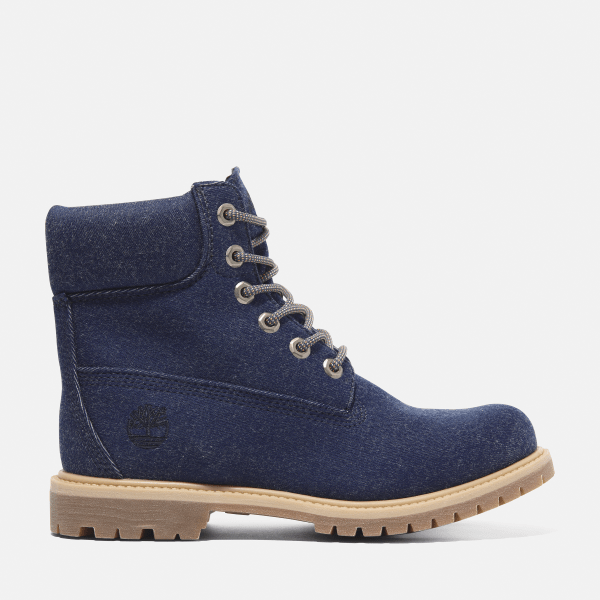 Timberland - Timberland Premium 6-Inch-Boot zum Schnüren für Damen in Dunkelblau, Frau, Blau, Größe: 36 Timberland - Timberland Premium 6-Inch-Boot zum Schnüren für Damen in Dunkelblau, Frau, Blau, Größe: 36 von Timberland