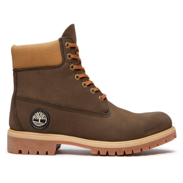 Timberland - Timberland Premium 6 Inch Lace Up Waterproof Boot - Freizeitstiefel Gr 43,5 braun von Timberland