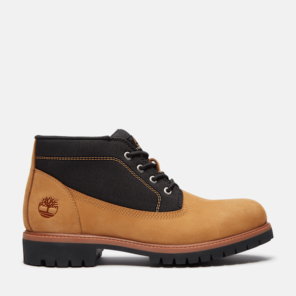 Timberland - Timberland Premium Halbhoher Chukka Boot zum Schnüren für Herren in Gelb, Herren, Gelb, Größe: 43 von Timberland