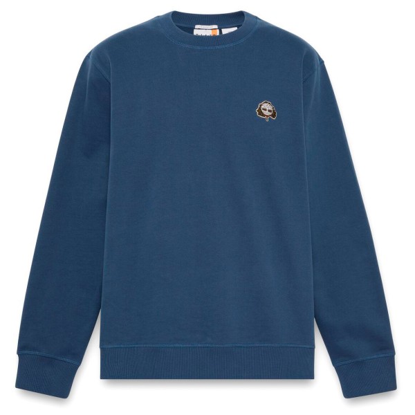 Timberland - Tree Logo Patch Crewneck - Pullover Gr L blau von Timberland