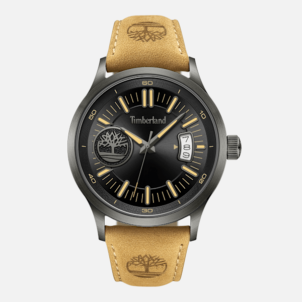 Timberland - Trumbull Armbanduhr mit Lederarmband für Herren, Herren, No Color Timberland - Trumbull Armbanduhr mit Lederarmband für Herren, Herren, No Color von Timberland