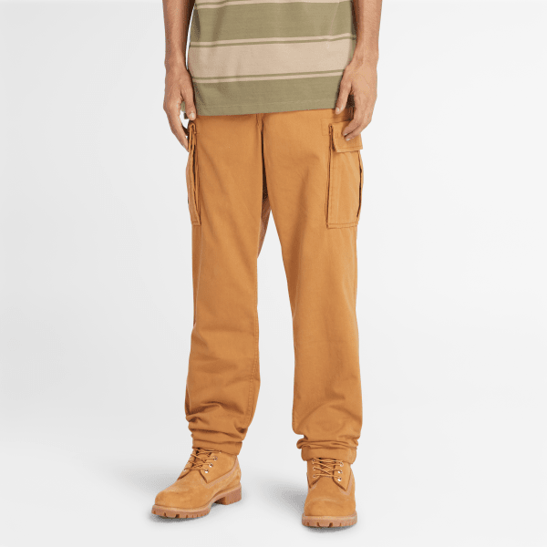 Timberland - Brookline Cargohose aus Twill für Herren in Gelb, Mann, Gelb, Größe: 30 von Timberland