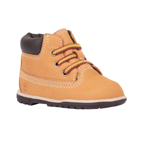 Timberland Unisex Baby 6 Inch Crib Bootie Stiefel, Gelb (Wheat Nubuck), 17 EU von Timberland