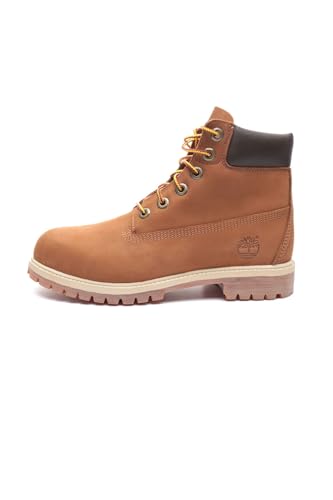 Timberland Unisex-Kinder 6 in Premium Waterproof Klassische Stiefel, Braun (Rust Nubuck), 39.5 EU von Timberland