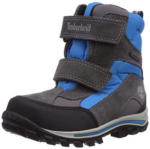 Timberland Unisex-Kinder Chillberg FTK_GTX H&L Snow Boot Schneestiefel, Grau (Grey), 38 EU von Timberland