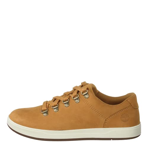 Timberland Unisex-Kinder Davis Square Alpine Oxford Sneaker, Gelb (Wheat), 33 EU von Timberland