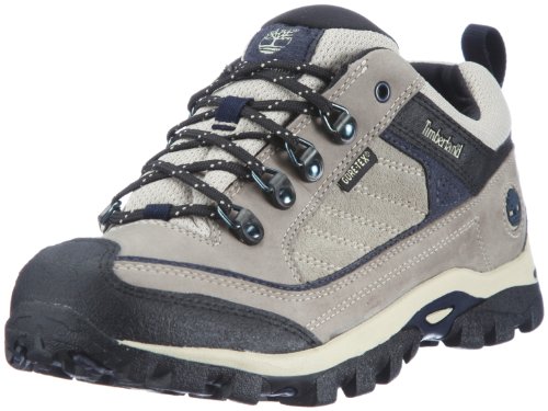 Timberland Unisex-Kinder HYPRTRL GTX OX Pewter/NVY Sportschuhe-Outdoor, Grau with Navy 0, 38 EU von Timberland