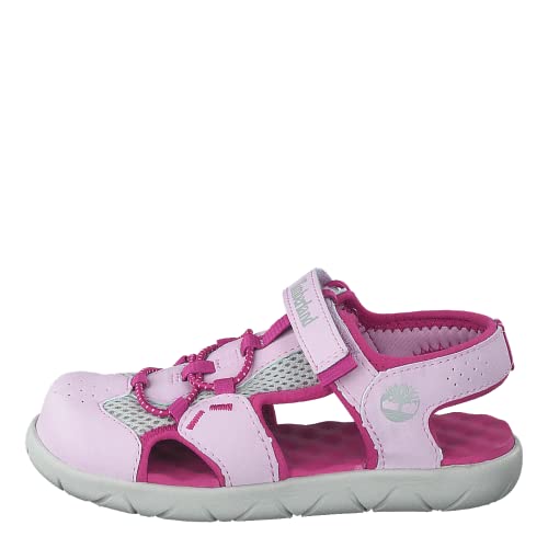 Timberland Unisex-Kinder Perkins Row Fisherman Geschlossene Sandalen, (Prism Pink 74p), 30 EU von Timberland