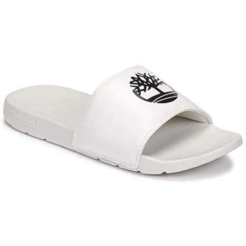 Timberland Unisex Strand Sands Sports Slide Sandale, weiß, 43 EU von Timberland