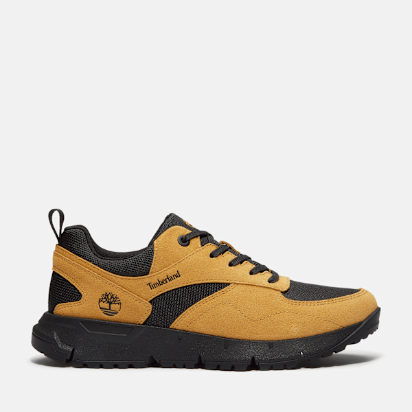 Timberland - Voyager Park Sneaker für Herren in Schwarz/Gelb, Mann, Gelb, Größe: 47.5 Timberland - Voyager Park Sneaker für Herren in Schwarz/Gelb, Mann, Gelb, Größe: 47.5 von Timberland