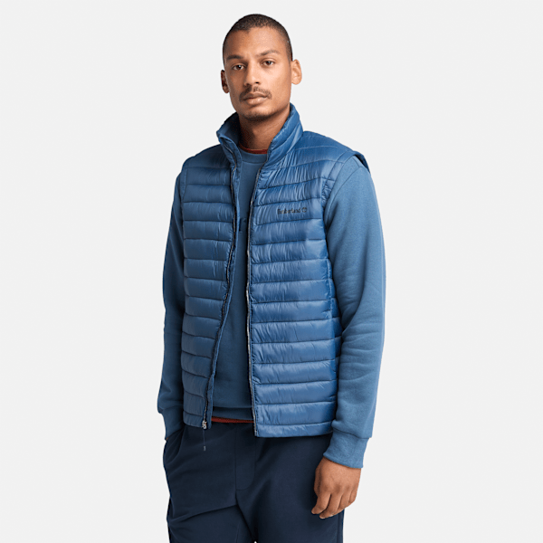 Timberland - Wasserabweisende Axis Peak Weste für Herren in Dunkelblau, Mann, Blau, Größe: L von Timberland