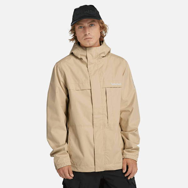 Timberland - Wasserdichte Benton Shell-Jacke für Herren in Beige, Herren, Beige, Größe: 3XL von Timberland