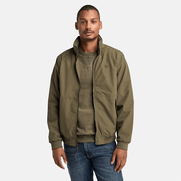 Timberland - Wasserdichte Bomberjacke für Herren in Grün, Herren, Grün, Größe: 3XL von Timberland