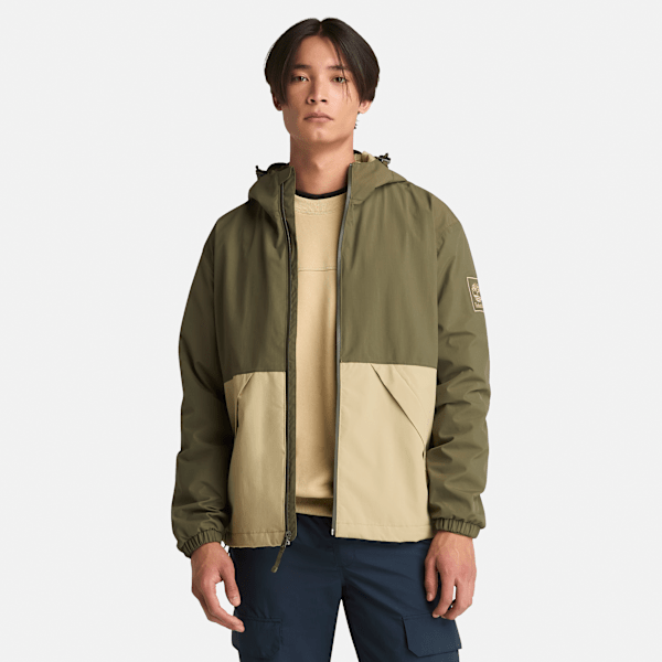 Timberland - Wasserdichte Winnick Shell-Jacke für Herren in Grün/Beige, Mann, Grün, Größe: M von Timberland