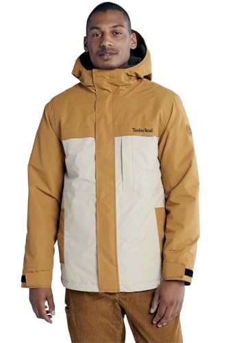 Timberland Wasserdichter Benton 3-in-1 Parka, Winterjacke Wheat Boot/Humus, Weizenhumus von Timberland