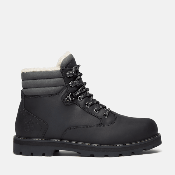 Timberland - Wasserdichter Britton Road Boot mit warmem Futter für Herren in Schwarz, Mann, Schwarz, Größe: 43 von Timberland