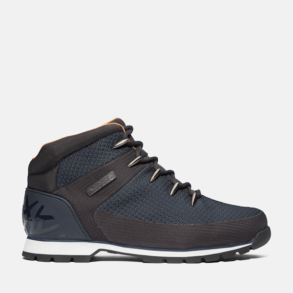 Timberland - Wasserdichter halbhoher Euro Sprint Boot für Herren in Dunkelblau, Mann, Blau, Größe: 44.5 Timberland - Wasserdichter halbhoher Euro Sprint Boot für Herren in Dunkelblau, Mann, Blau, Größe: 44.5 von Timberland