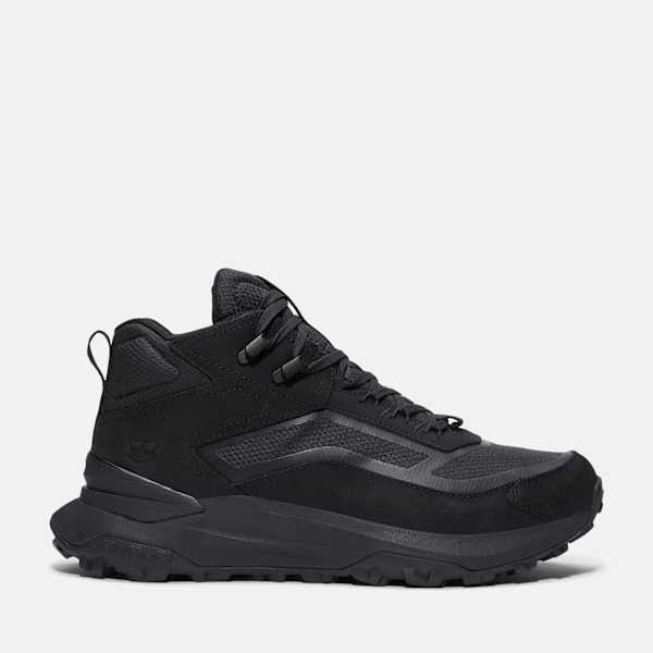 Timberland - Wasserdichter Motion Access Mid-Top-Sneaker zum Schnüren für Herren in Schwarz, Mann, Schwarz, Größe: 43 von Timberland