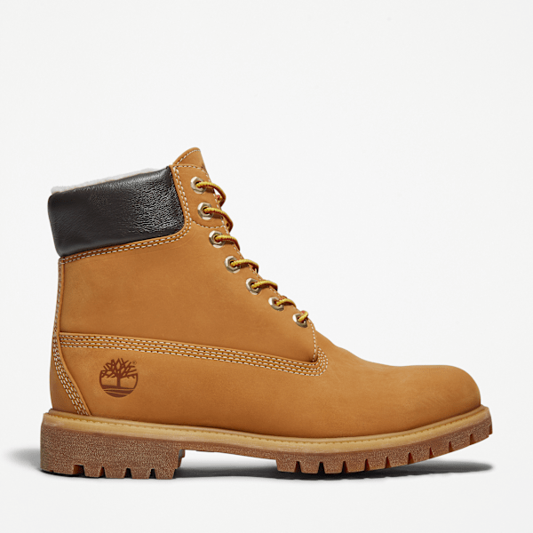 Timberland - Wasserdichter Timberland Premium 6-Inch Boot zum Schnüren für Herren in Gelb, Mann, Gelb, Größe: 47.5 Timberland - Wasserdichter Timberland Premium 6-Inch Boot zum Schnüren für Herren in Gelb, Mann, Gelb, Größe: 47.5 von Timberland