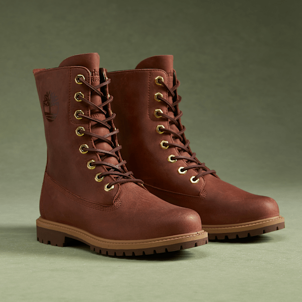 Timberland - Wasserdichter Timberland Premium 8-Inch Boot für Damen in Braun, Damen, Braun, Größe: 36 von Timberland