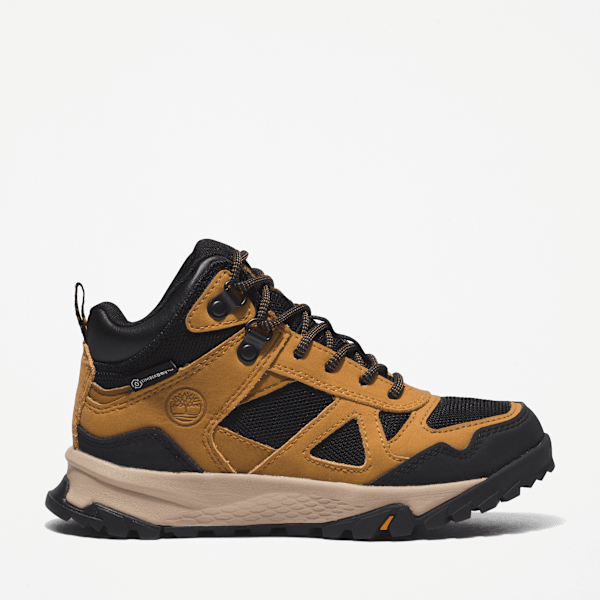 Timberland - Wasserdichter halbhoher Lincoln Peak Hiker Boot für Kinder in Gelb, Gelb, Größe: 40 Timberland - Wasserdichter halbhoher Lincoln Peak Hiker Boot für Kinder in Gelb, Gelb, Größe: 40 von Timberland