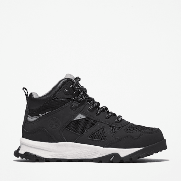 Timberland - Wasserdichter halbhoher Lincoln Peak Hiker Boot für Kinder in Schwarz, Schwarz, Größe: 38 von Timberland