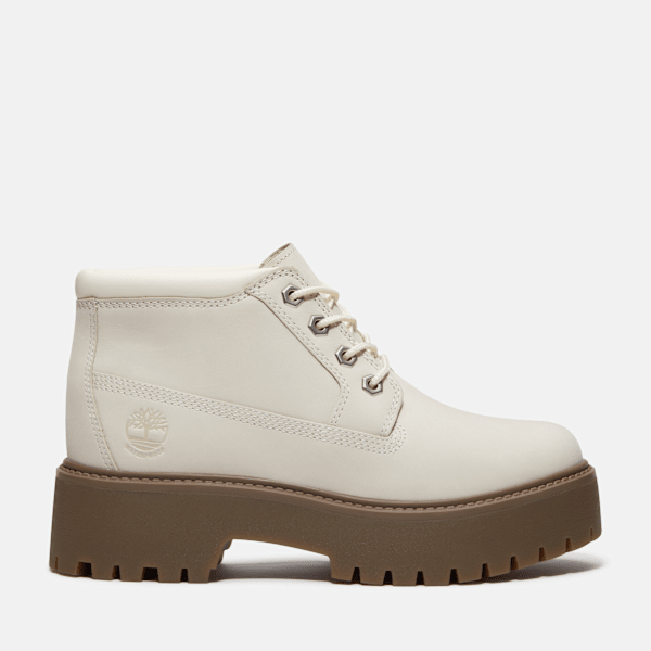 Timberland - Wasserdichter Stone Street Chukka mit Plattform für Damen in Grau, Frau, Grau, Größe: 41 Timberland - Wasserdichter Stone Street Chukka mit Plattform für Damen in Grau, Frau, Grau, Größe: 41 von Timberland