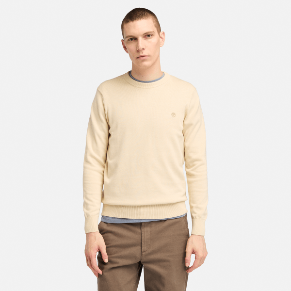 Timberland - Williams River Pullover für Herren in Beige, Mann, Beige, Größe: L Timberland - Williams River Pullover für Herren in Beige, Mann, Beige, Größe: L von Timberland