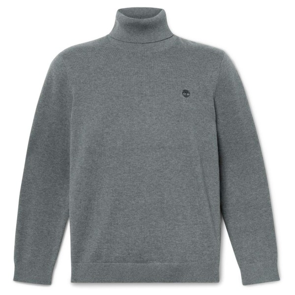 Timberland - Williams River Turtle Neck Cotton Sweater - Pullover Gr XXL grau von Timberland