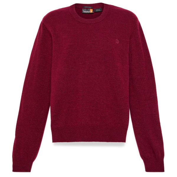 Timberland - Women's Merino Crew Sweater - Merinopullover Gr XXL rot von Timberland