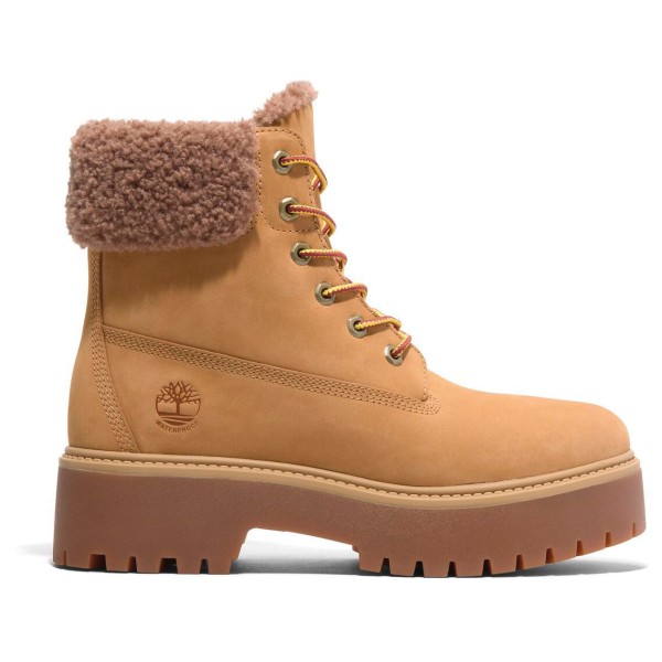 Timberland - Women's Stone Street Mid Warm Lined WP Boot - Winterschuhe Gr 38 braun von Timberland
