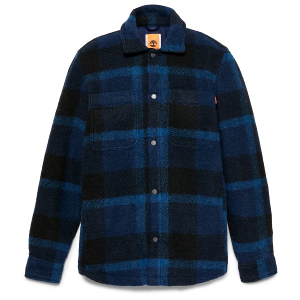 Timberland - Wool Blend Shacket - Freizeitjacke Gr L blau von Timberland