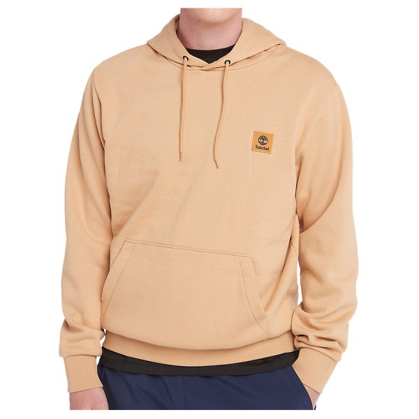 Timberland - Woven Badge Hoodie - Hoodie Gr S beige von Timberland