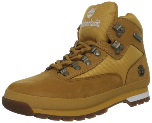 Timberland mens Euro Hiking Shoe, Wheat/White, 9.5 Wide US von Timberland