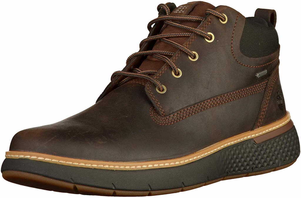 male Schnür-Stiefeletten braun Cross Mark GTX 42 von Timberland