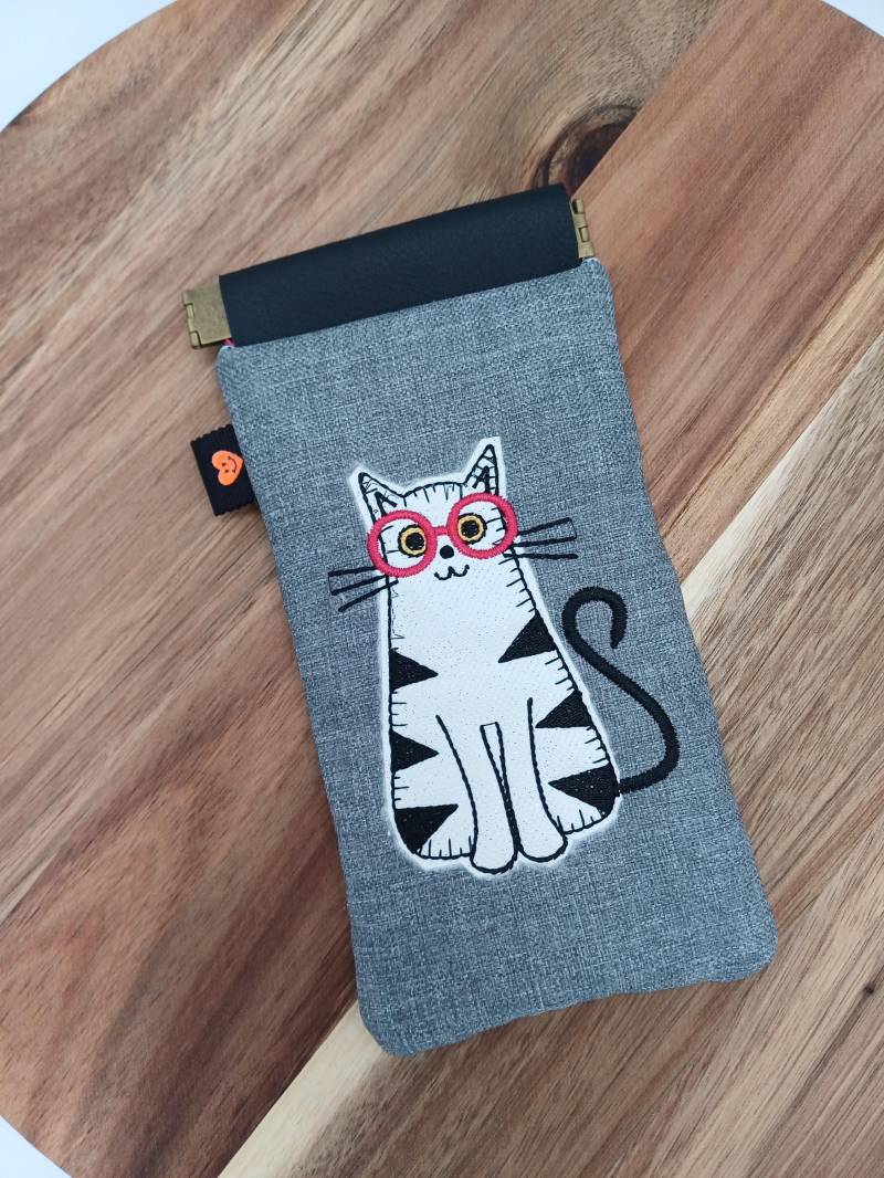 Brillenetui Katze von TimbimHandarbeit