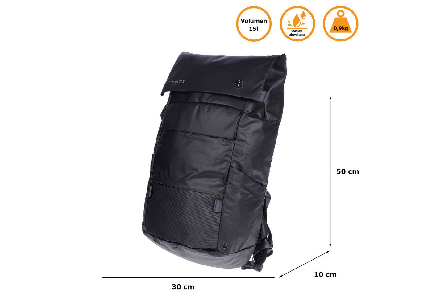 Timbuk2 Rucksack City Rucksack Schule Arbeit & Freizeit Bag DINA 4 (1 tlg), Outdoor Schulrucksack Sport von Timbuk2