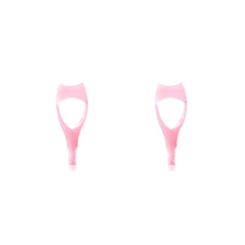 2 Set Frauen 3 in 1 Mascara Shield Portable Natural Eyelashes Curler Applikator Guide Guard Eye Lash Makeup Accessory Beauty Supplies von Timcryxient
