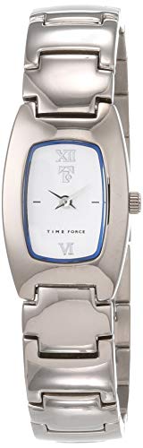 TIME FORCE Damen Analog-Digital Quarz Uhr mit Edelstahl Armband TF4789-05M von TIME FORCE
