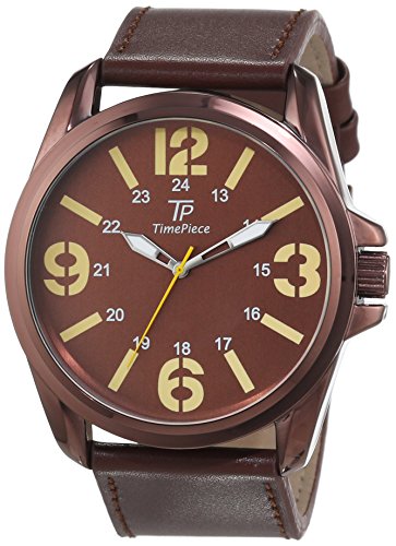 Time Piece Herren-Armbanduhr Young Fashion Analog Quarz Leder TPGA-90948-82L von Time Piece