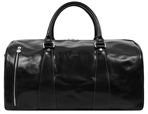 Reisetasche Leder - Damen & Herren Weekender - Edle Reisetaschen - Elegant & Hochwertig - Time Resistance von Time Resistance